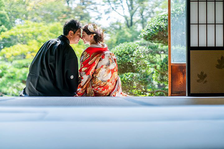 色打掛と袴