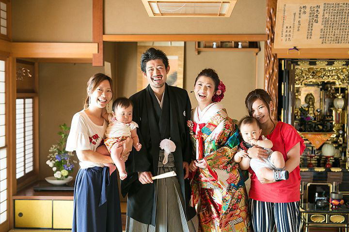 色打掛と袴